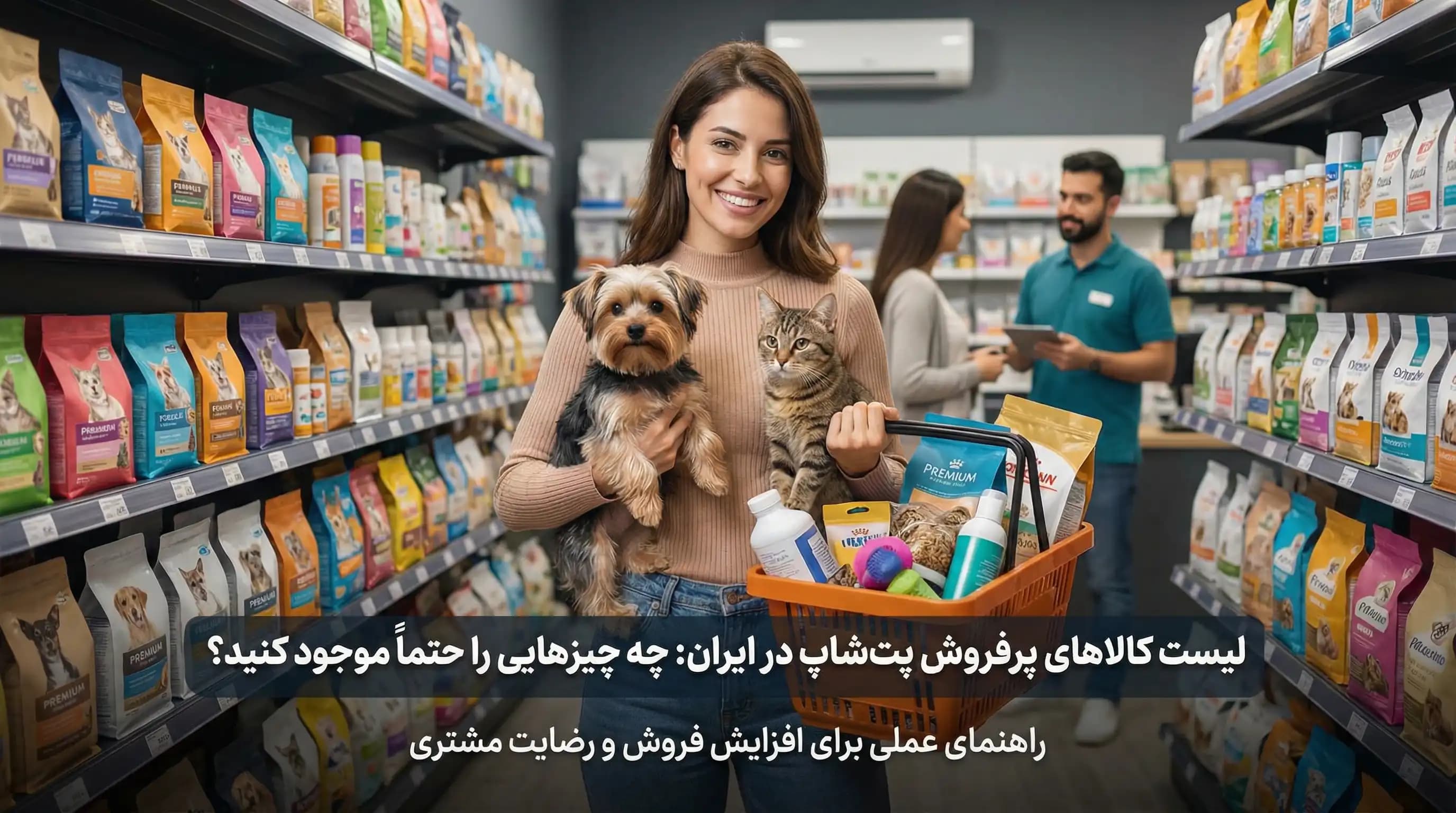 لیست کالاهای پرفروش پت‌شاپ در ایران: چه چیزهایی را حتماً موجود کنید؟