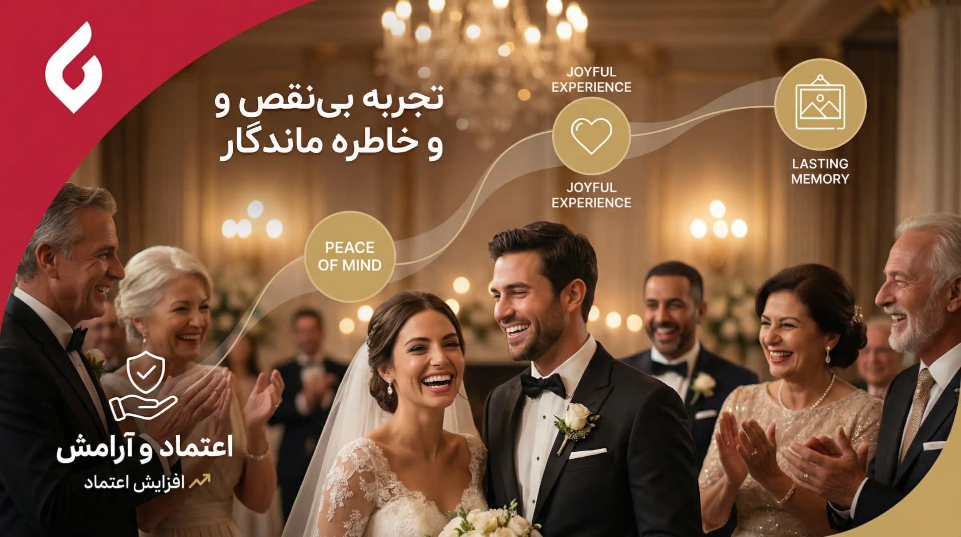 بهترین روش تبلیغات خدمات مجالس، پذیرایی و تالار (راهنمای جذب مشتری)